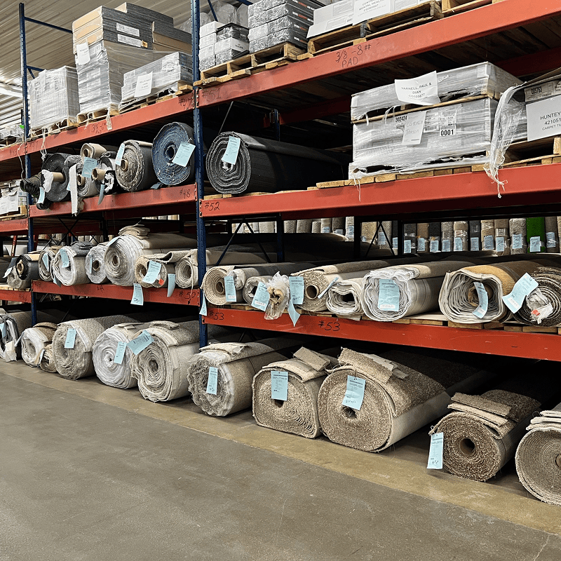 Gilbert's CarpetsPlus COLORTILE warehouse in Big Rapids, MI