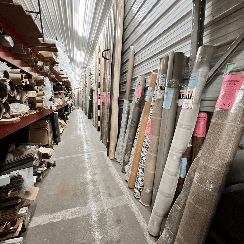 Gilbert's CarpetsPlus COLORTILE warehouse in Big Rapids, MI