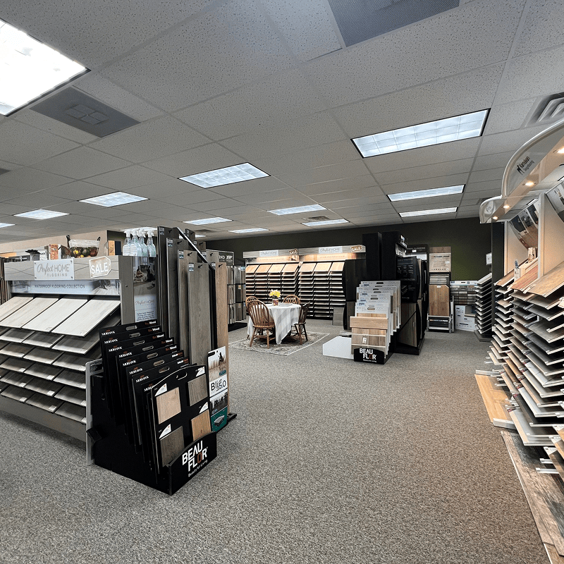 Gilbert's CarpetsPlus COLORTILE showroom in Big Rapids, MI