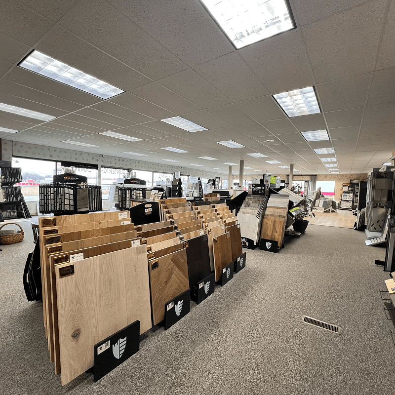 Gilbert's CarpetsPlus COLORTILE showroom in Big Rapids, MI