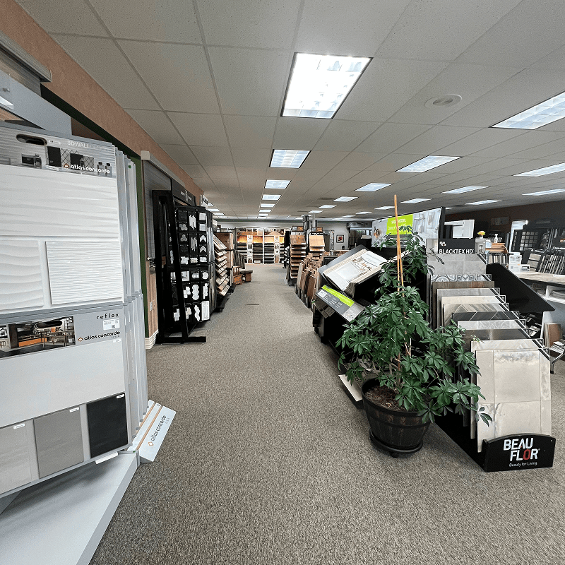 Gilbert's CarpetsPlus COLORTILE showroom in Big Rapids, MI