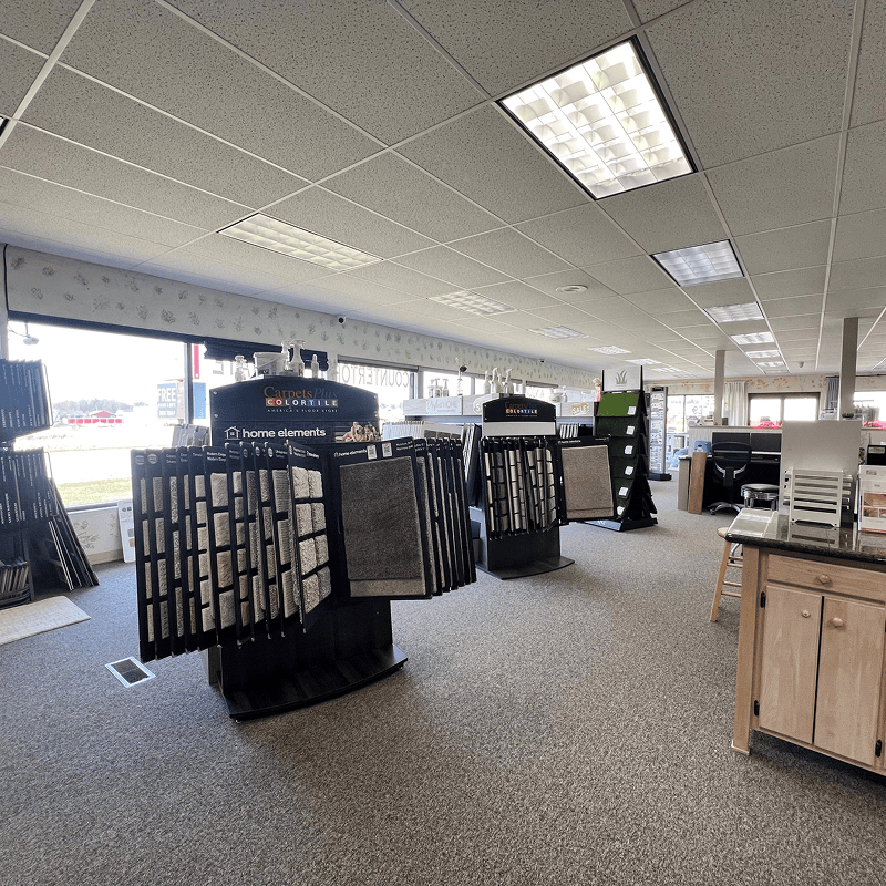 Gilbert's CarpetsPlus COLORTILE showroom in Big Rapids, MI