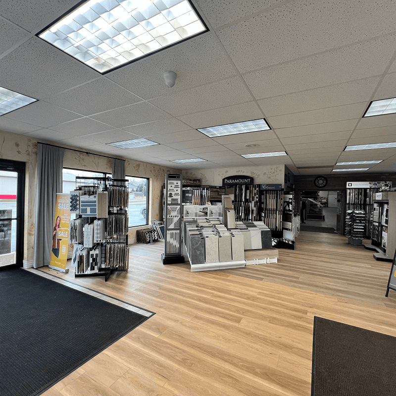 Gilbert's CarpetsPlus COLORTILE showroom in Big Rapids, MI