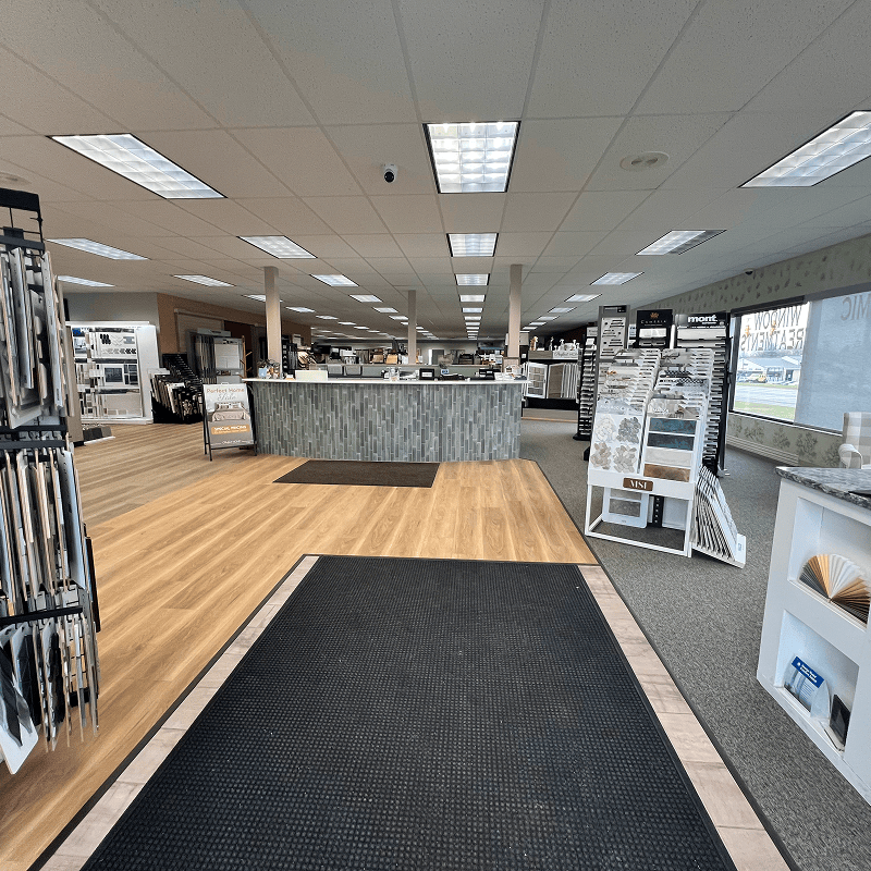 Gilbert's CarpetsPlus COLORTILE showroom in Big Rapids, MI